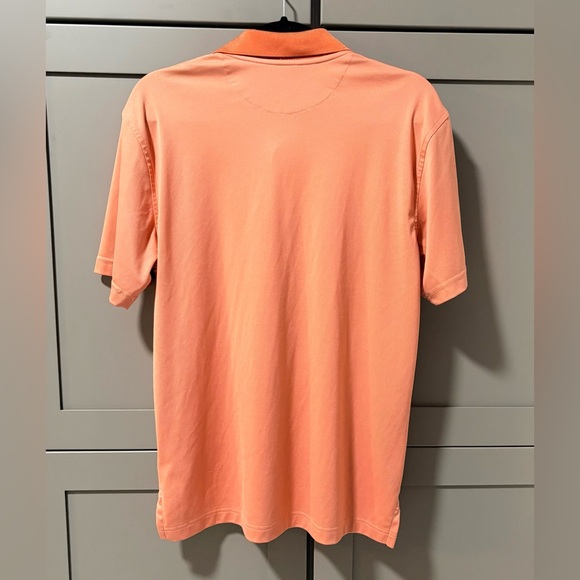 Brooks Brothers Men's Polo Shirt Terra Cotta Orange Performance Golf | Small - Picture 6 of 16